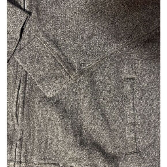 Rainforest Mens Full Zip Button-up Dark Gray Size Medium Jacket/Sweater - Picture 6 of 9